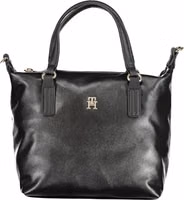 Nero Poliestere Woman Handbag 1