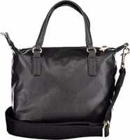 Nero Poliestere Woman Handbag 2