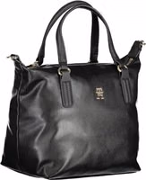 Nero Poliestere Woman Handbag 3