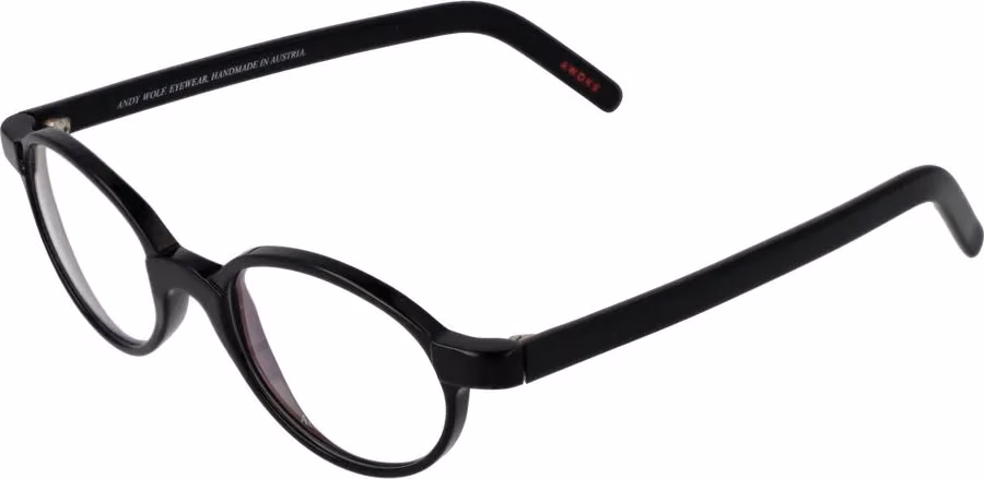 Black Acetate Glasses (Frames)
