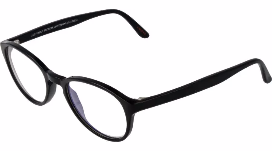 Black Acetate Glasses (Frames)