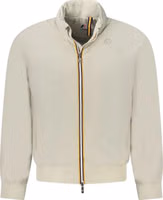 Beige Nylon Jackets & Coat 1