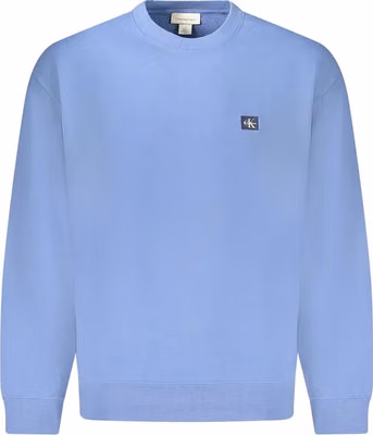 Blue Cotton Men's Sweatshirt
