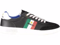 Black Leather Men Sneaker 1