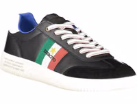 Black Leather Men Sneaker 2