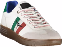 White Polyurethane Men's Sneaker 2