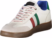 White Polyurethane Men's Sneaker 3