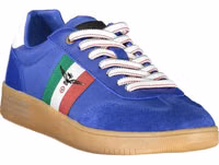 Blu Polyurethane Men Sneaker 2