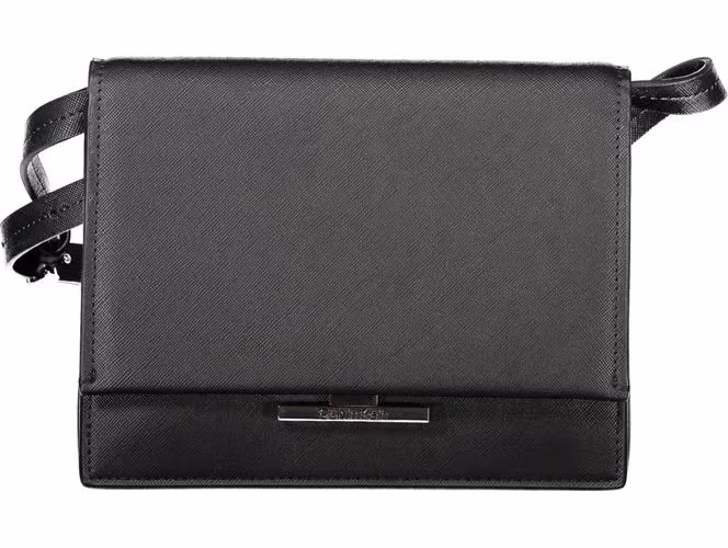 Nero Poliuretano Woman Shoulder Bag