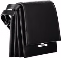 Nero Poliuretano Woman Shoulder Bag 3
