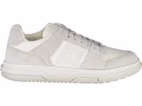 White Polyurethane Men Sneaker 1