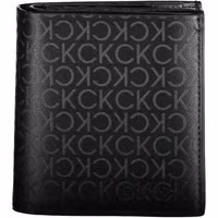 Black Polyurethane Men Wallet 1