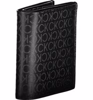 Black Polyurethane Men Wallet 3
