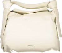 Beige Polyester Women Handbag 1