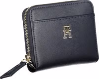 Blue Polyester Women Wallet 3