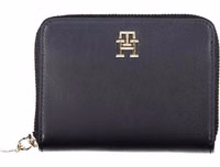 Blue Polyurethane Women Wallet 1