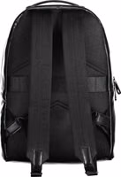 Black Polyester Men's Backpack 2