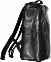 Black Polyester Men's Backpack 3
