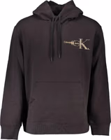 Black Cotton Men's Hoodie 1
