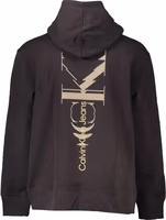 Black Cotton Men's Hoodie 2