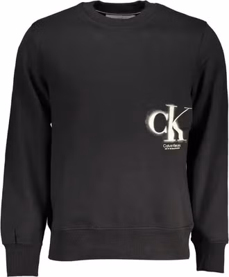 Nero Cotton Men Sweatshirt
