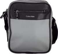Grigio Polyester Men Shoulder Bag 1