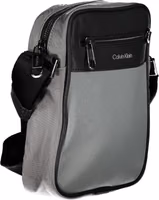 Grigio Polyester Men Shoulder Bag 3