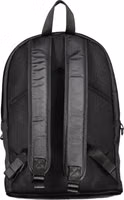 Nero Polyester Mens Backpack 2