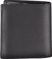 Black Leather Men Wallet 2