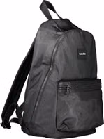 Black Polyester Men's Backpack 3