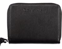 Nero Polyester Woman Wallet 1