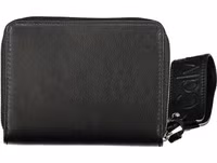 Nero Polyester Woman Wallet 2