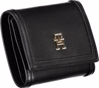 Black Polyurethane Women Wallet 3