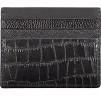 Black Leather Mens Wallet 2