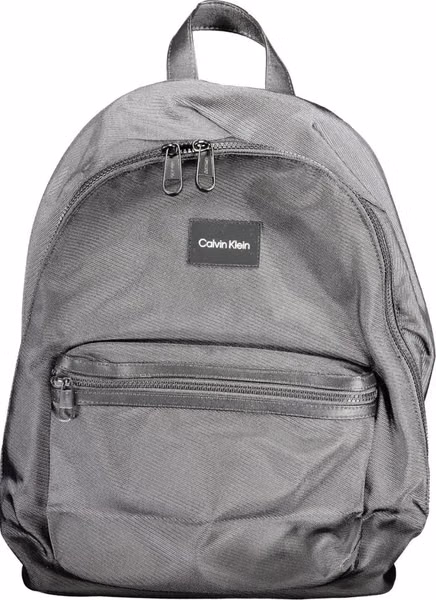 Nero Polyester Men Backpack
