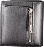 Black Polyurethane Women Wallet 2