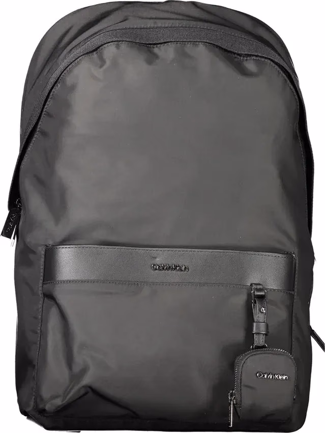 Nero Polyester Men's Backpack