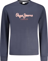 Blue Cotton Men's Sweatshirt 1