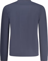 Blue Cotton Men's Sweatshirt 2