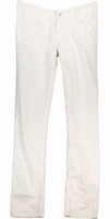 White Cotton Women's Jeans 1