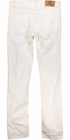 White Cotton Women's Jeans 2