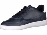 Blue Polyurethane Men Sneaker 3