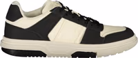 Black Polyester Men's Sneaker 1