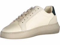White Polyurethane Men Sneaker 3