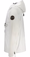 White Polyamide Men's Jacket 3