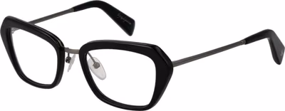 Black Plastic Glasses (Frames)