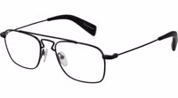 Black Metal Glasses (Frames) 1