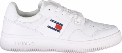 White Leather Women Sneaker