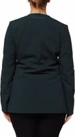 Green Single Breasted One Button Coat Jacket 3