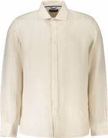Beige Linen Men Shirt 1